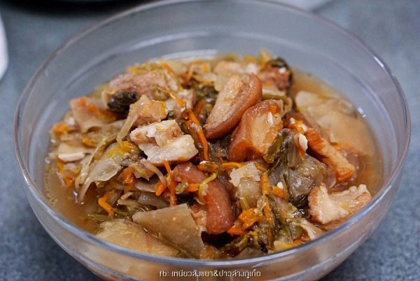 ต้มจับฉ่ายหมูสามชั้น เมนูต้ม สูตรอาหาร