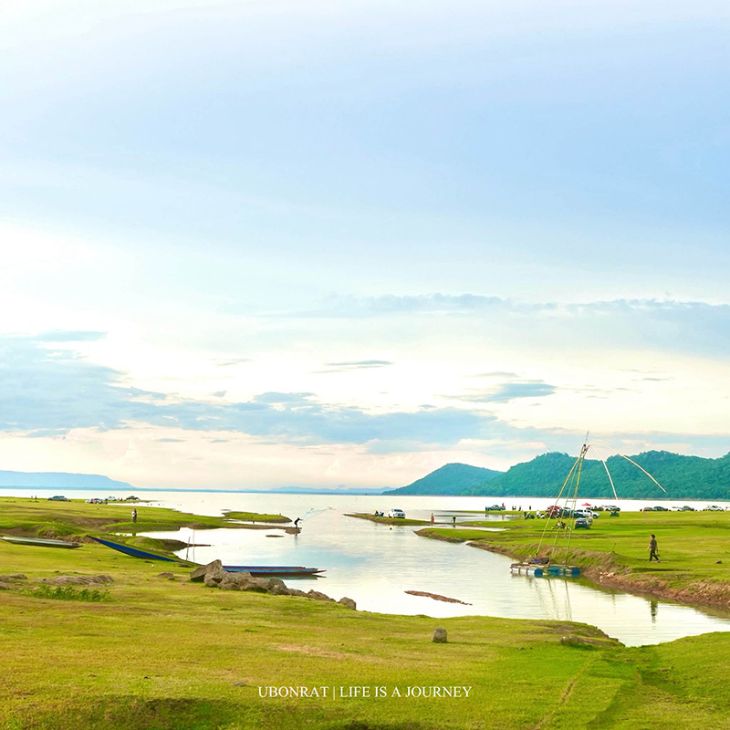 หาดโนนหนองใหญ่ เขื่อนอุบลรัตน์ จังหวัดขอนแก่น