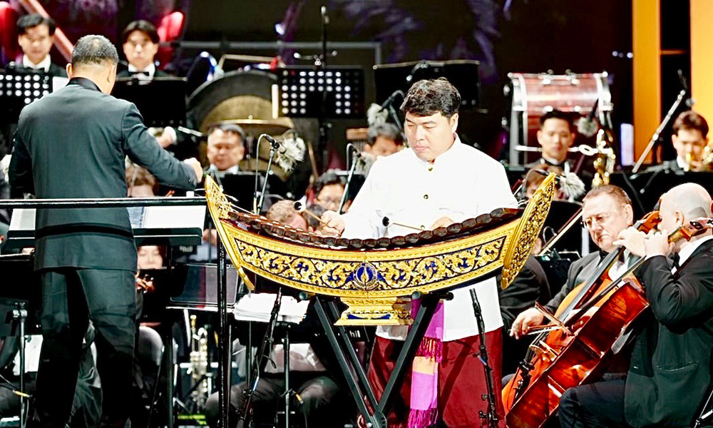 วง TPO บรรเลงระนาดเอกริมกำแพงเมืองจีน ฉลอง 51 ปีมิตรภาพไทย-จีน