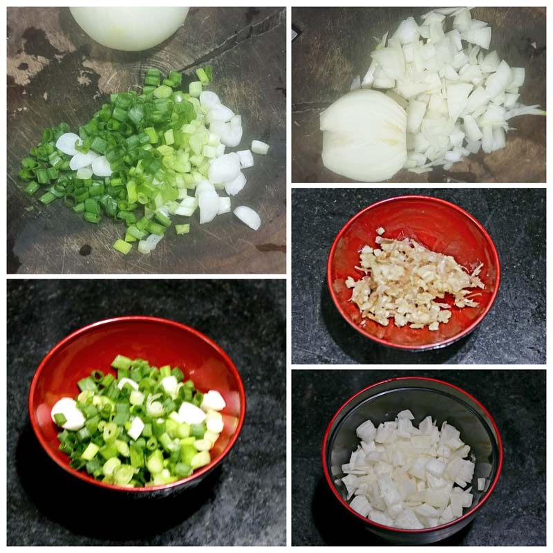 ข้าวผัดแซลมอน