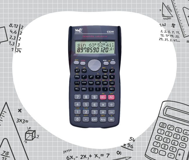 เครื่องคิดเลขวิทยาศาสตร์ Vee VB-CS241 เครื่องคิดเลขวิทยาศาสตร์ ยี่ห้อไหนดี ปี 2026