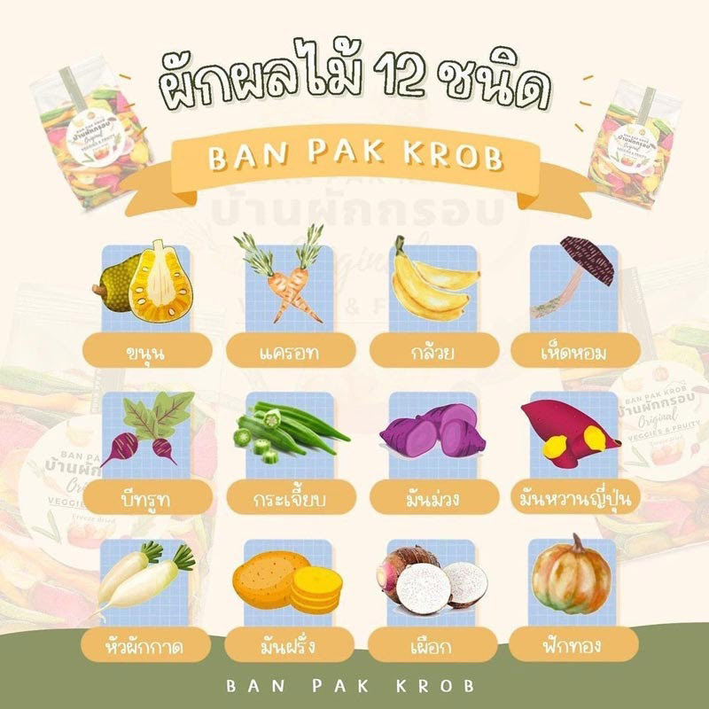 ร้านผักอบกรอบ