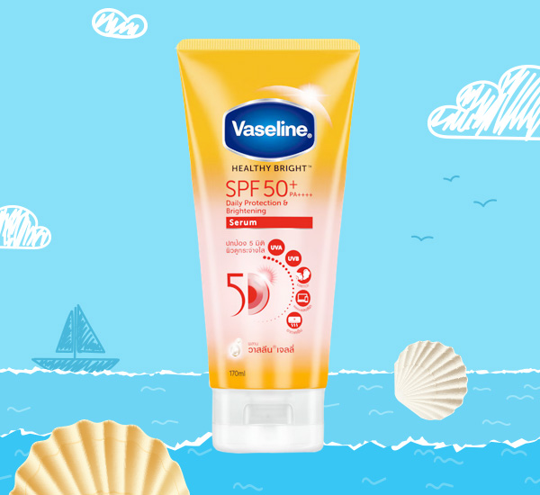 Vaseline Healthy Bright Sun & Pollution Protection SPF50+ PA+++