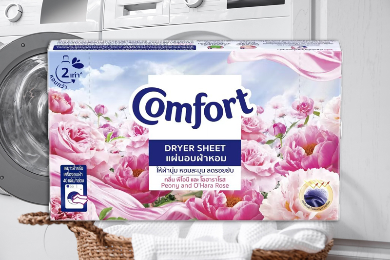 แผ่นอบผ้าหอม Comfort