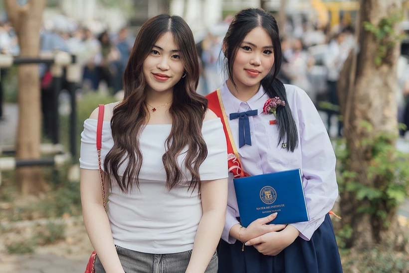 กิ๊ก สุวัจนี ใจฟู น้องธาช่า ลูกสาวคนที่สอง จบ ม.6 พร้อมเข้าสู่วัยมหาวิทยาลัยแล้ว