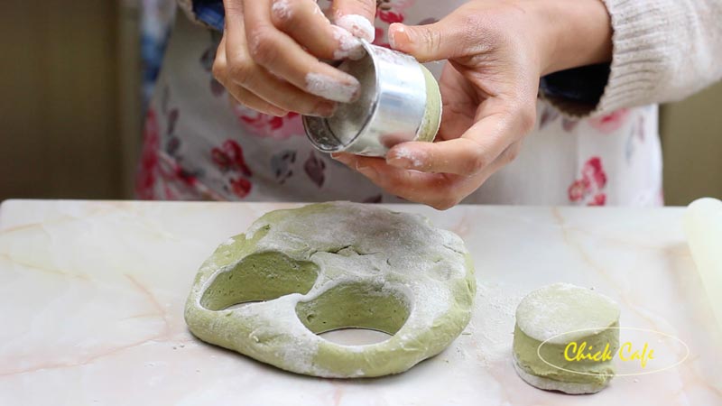 สโคนชาเขียว