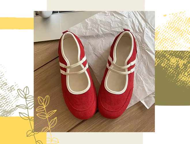รองเท้าแมรี่เจน Cai Sha Yang Shoes