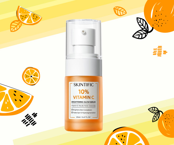 Skintific 10% Vitamin C Brightening Glow Serum เซรั่มวิตามินซี