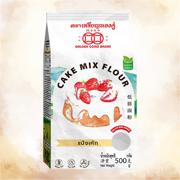 แป้งเค้ก เหรียญทองคู่