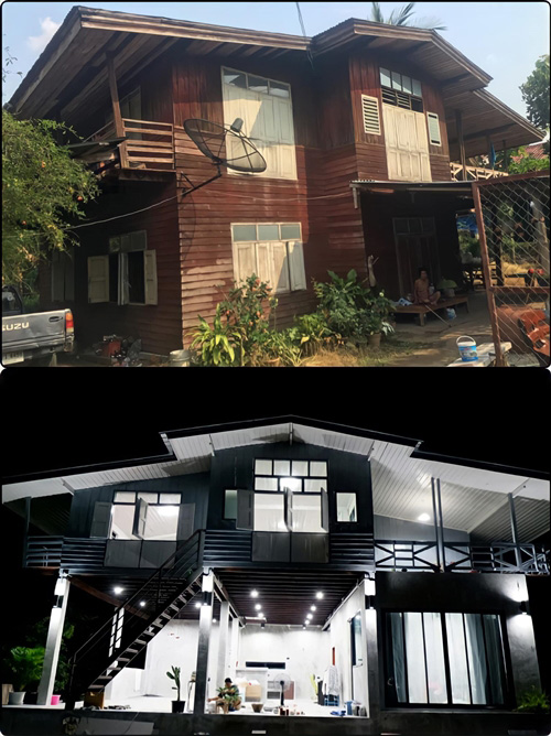 รีโนเวทบ้านไม้เก่า