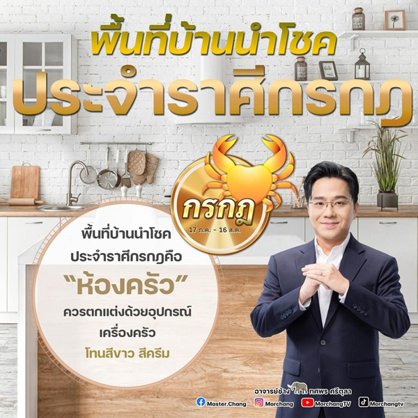 พื้นที่บ้านนำโชคราศีกรกฎ
