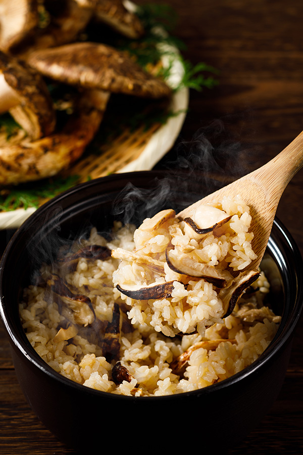 ข้าวอบเห็ดออรินจิ จากหม้อหุงข้าว เมนูเห็ด เมนูข้าวอบ เมนูสุขภาพ สูตรอาหาร