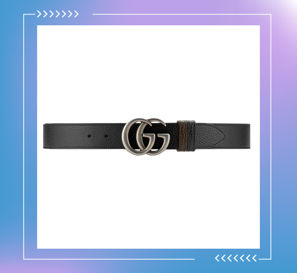 เข็มขัดผู้ชาย GUCCI GG Marmont reversible belt