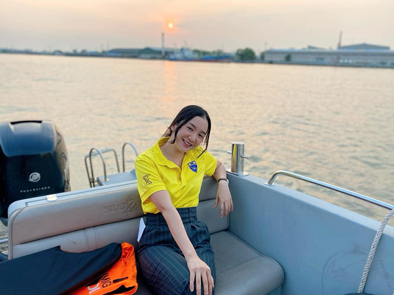 ประวัติ ผู้กองบีบี ศรัญญา ตำรวจสาวโปรไฟล์เริด เก่งรอบด้าน หวานใจคนใหม่ ว่าน ธนกฤต