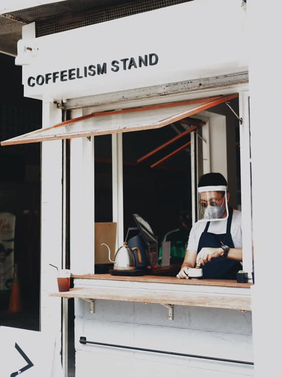 คาเฟ่สไตล์ Coffee Stand
