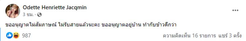 โอเด็ต เฮนเรียต แจ็คโคมิน,ไฮโซปอ