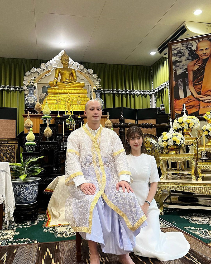 บอย ปกรณ์ บวชแล้ว ได้ฉายา กตปุญฺโญ ครอบครัว เฟย์ ร่วมอนุโมทนาบุญ