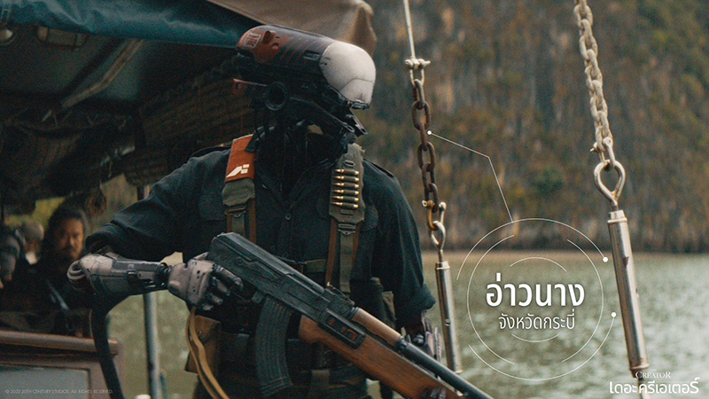 สถานที่ถ่ายทำ The Creator