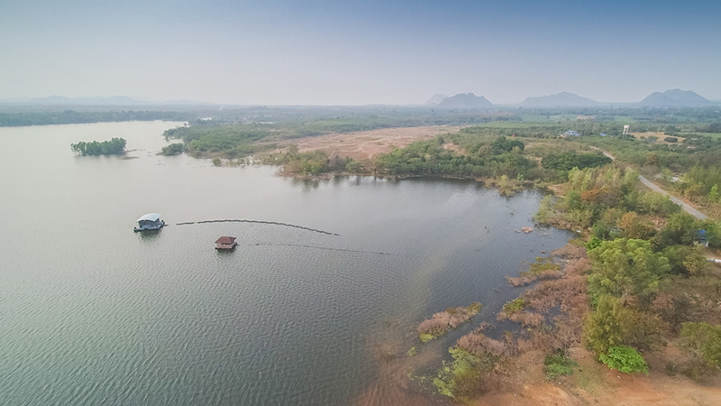 ที่เที่ยวเดือนกรกฎาคม 2568 อ่างเก็บน้ำห้วยไม้เต็ง จังหวัดราชบุรี