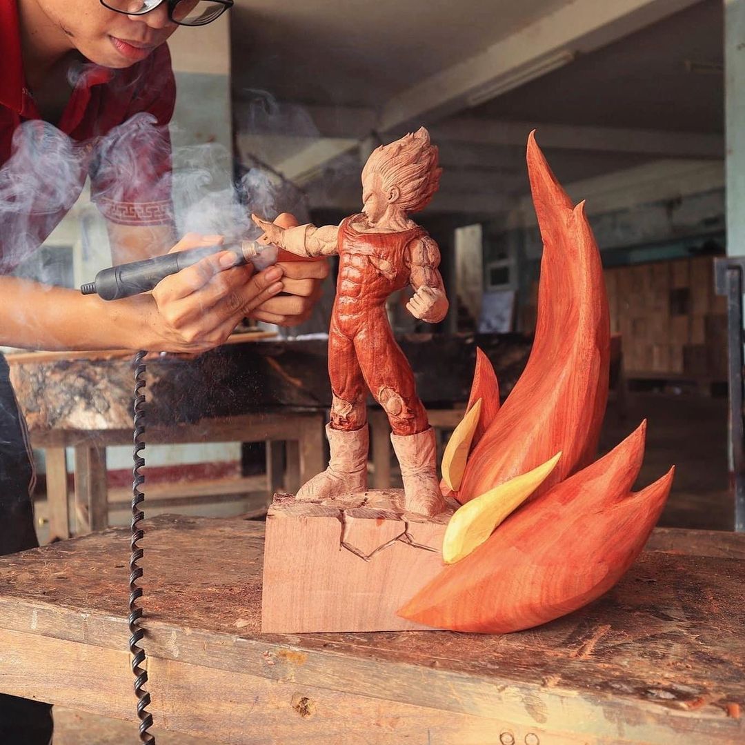 แกะสลักไม้