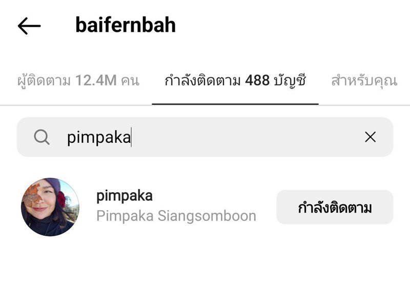 ใบเฟิร์น พิมพ์ชนก