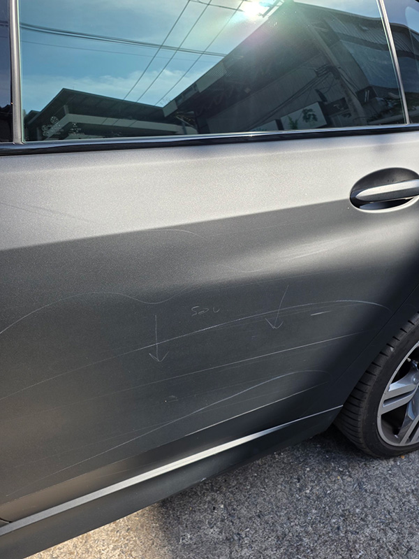 ภูวินทร์ โดนขูดรถ