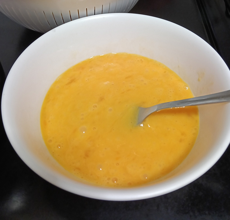 เบอร์เกอร์ไข่เจียวเห็ดกุ้ง เมนูอาหารเช้า อาหารฝรั่ง สูตรอาหาร