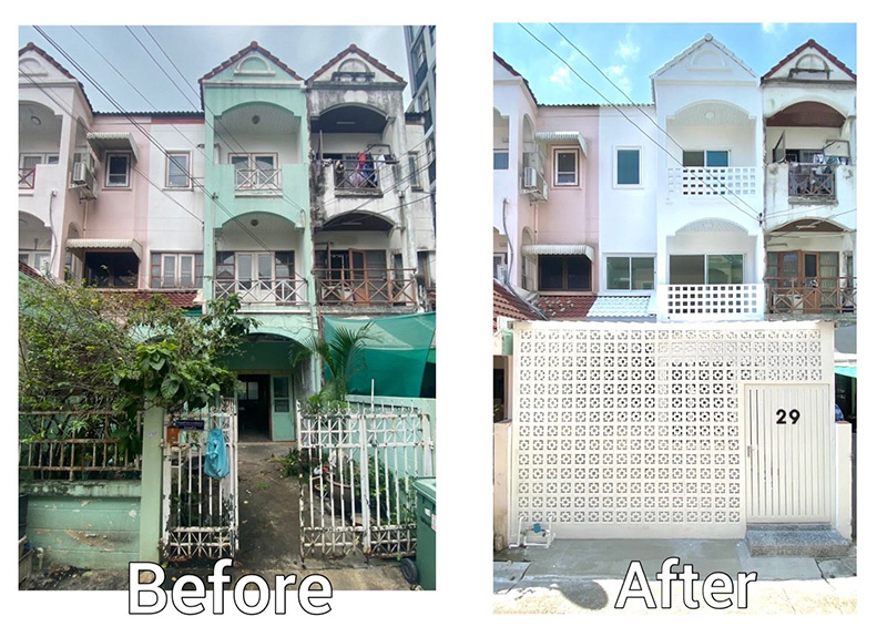 รีโนเวททาวน์โฮม 3 ชั้น