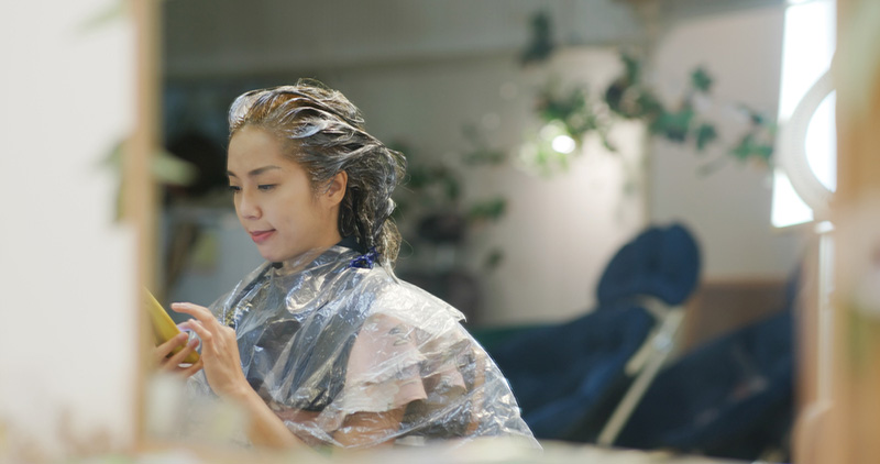 ปล่อยผมหงอก