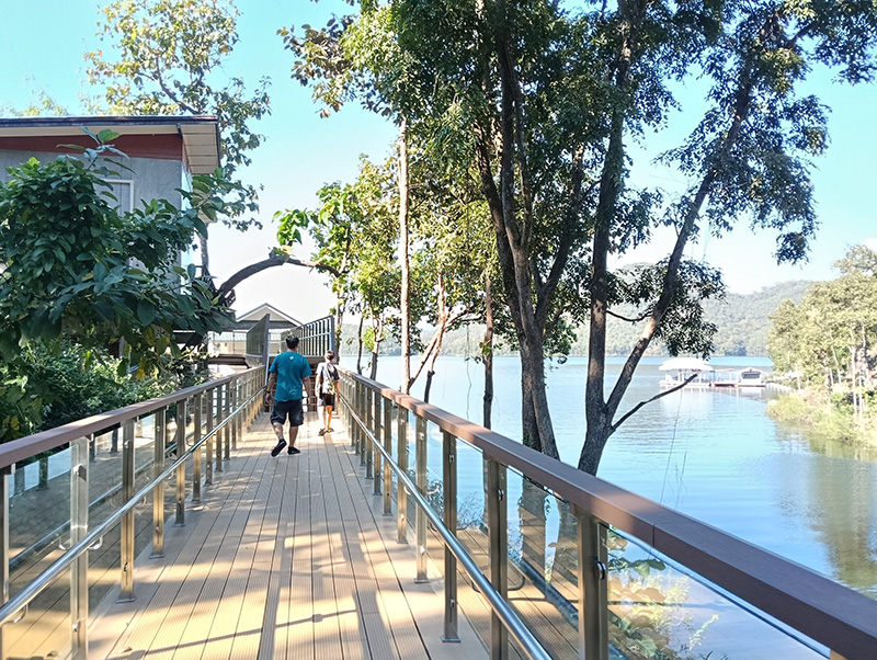 สกายวอล์กเขื่อนแม่งัด เชียงใหม่