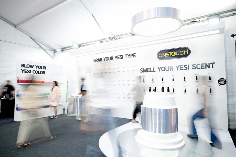 นิทรรศการถุงยาง Smell Your Yes! Scent