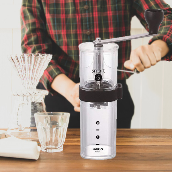 เครื่องบดกาแฟมือหมุน Hario Coffee Mill รุ่น Smart (MSG-2-T)