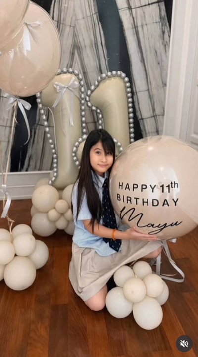 HBD น้องมายู 11 ขวบแล้ว เมย์โพสต์ซึ้ง แต่มีพีคตอนจบ