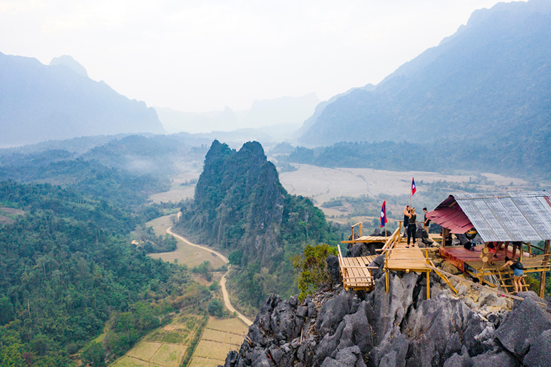 Nam Xay Viewpoint เที่ยวลาว