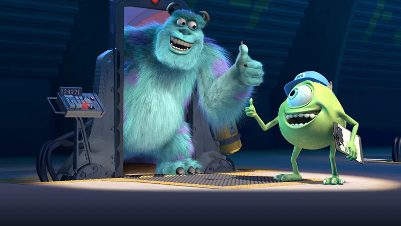หนังแอนิเมชั่นฮาโลวีน Monsters, Inc. (2001)