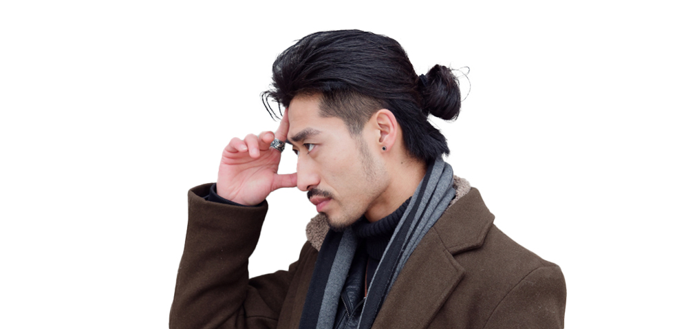 Man Bun ทรงแบบมัดจุก