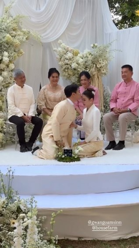 กวาง เดอะเฟซ แต่งงานแบบล้านนา