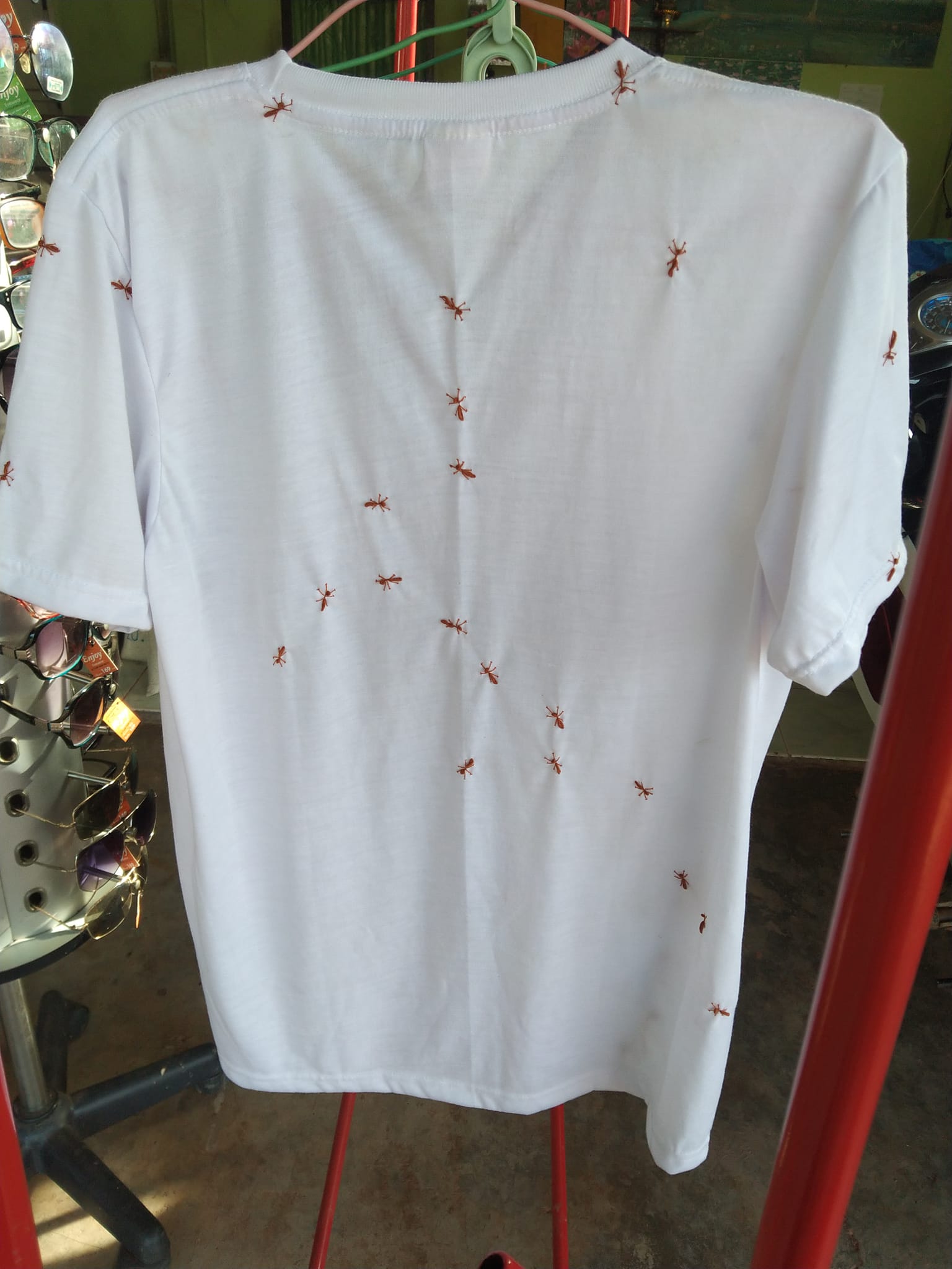 มดขึ้นเสื้อ