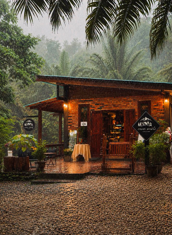 ร้านคาเฟ่หน้าฝน