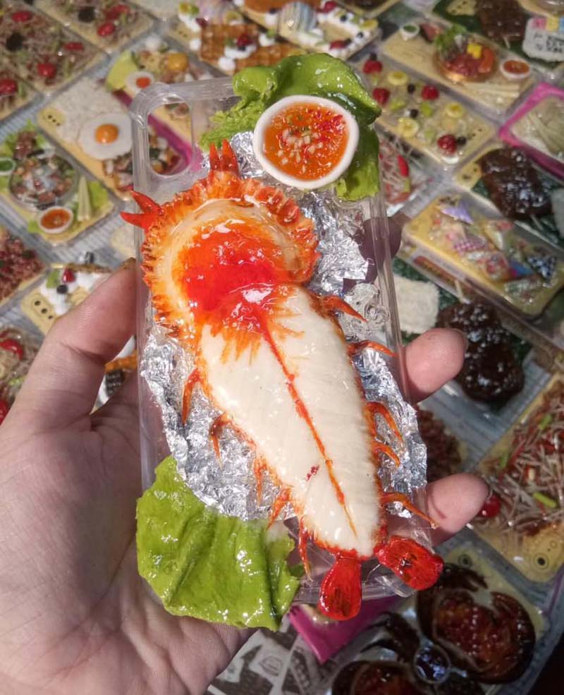 เคสมือถือลายอาหาร