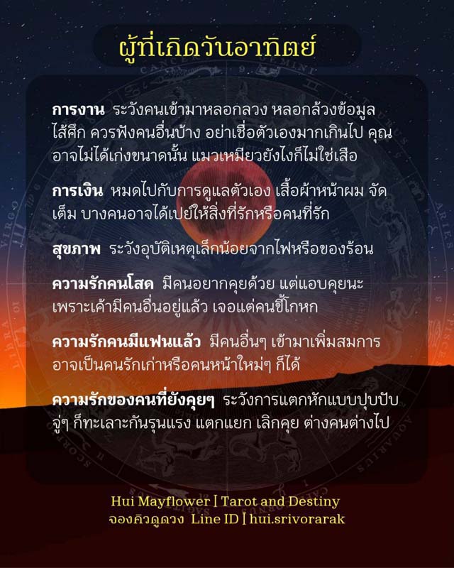 ดวงรายสัปดาห์