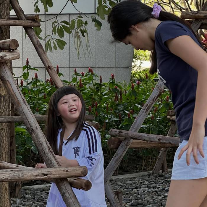 น้องเกล เติมความสดใสให้ น้องนาวา 