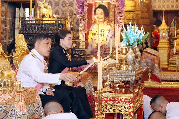 ในหลวง ร.10 ทรงบำเพ็ญพระราชกุศลสตมวาร ถวายพระบรมศพ สมเด็จพระพันปีหลวง