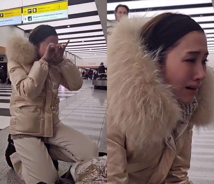 พิม พิมประภา ปล่อยโฮ โจรขโมยของจากกระเป๋าที่สนามบินรัสเซีย 