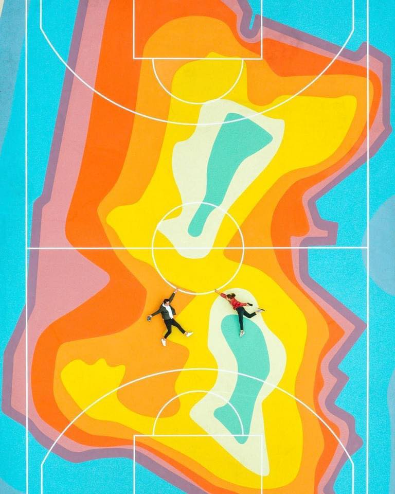 สนามบาสเกตบอลสวยๆ