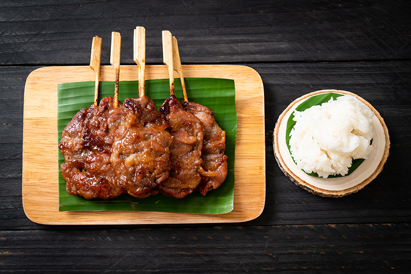 หมูปิ้งนมสด ของกินเล่น อาหารว่าง ช่วงดูบอล ฟุตบอลโลก 2026