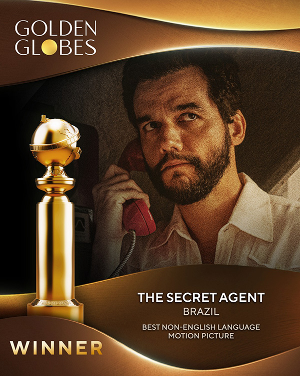 The Secret Agent รางวัลภาพยนตร์ไม่ใช่ภาษาอังกฤษยอดเยี่ยม รางวัลลูกโลกทองคำ Golden Globes 2026 ครั้งที่ 83