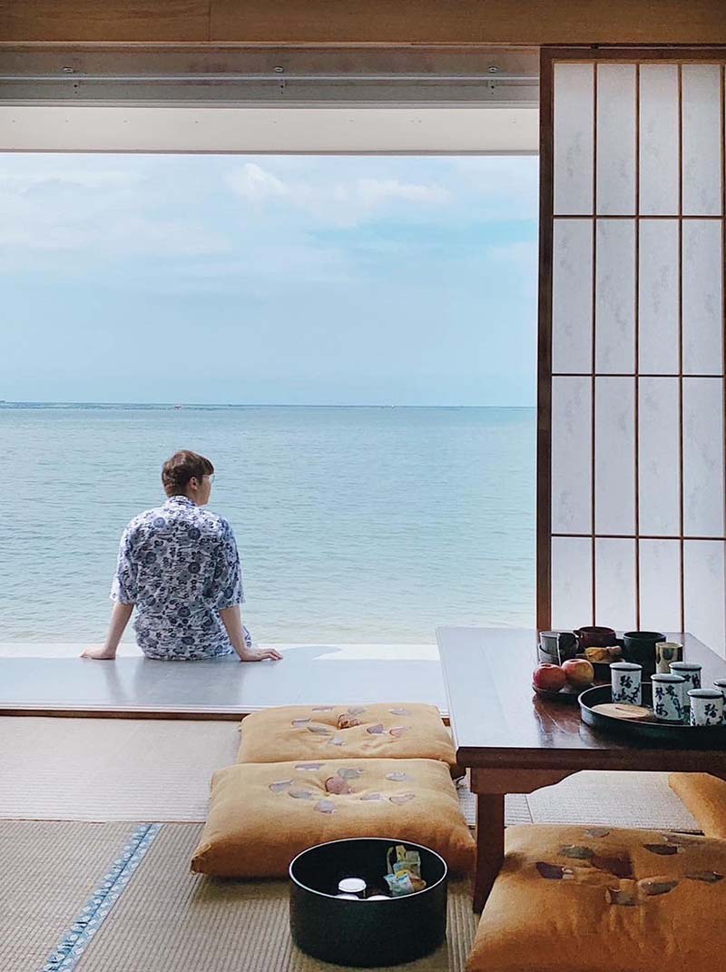 นั่งริมทะเล Yu Yu Land & Spa