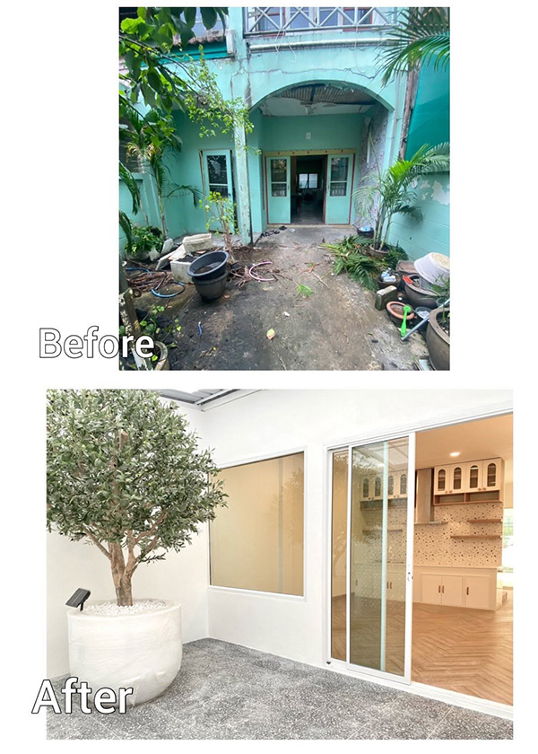 รีโนเวททาวน์โฮม 3 ชั้น