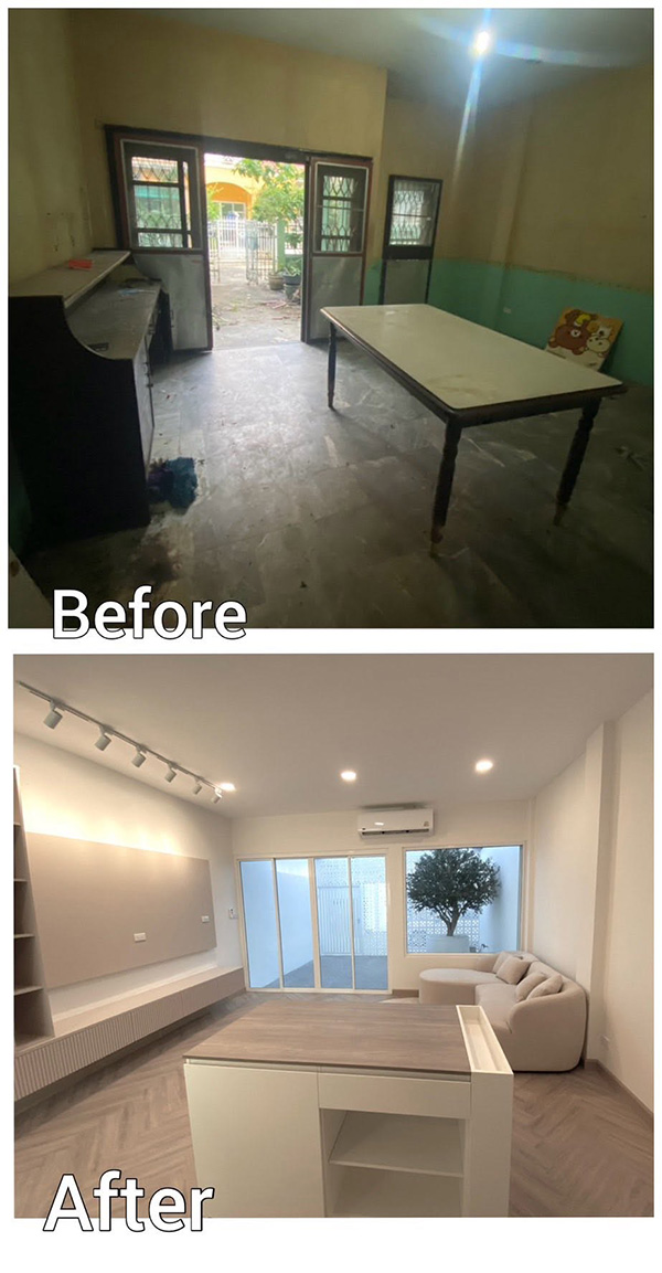 รีโนเวททาวน์โฮม 3 ชั้น